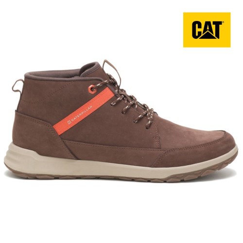 Caterpillar CODE Quest Mid Schoenen Heren Chocola (KIPZ.NL)